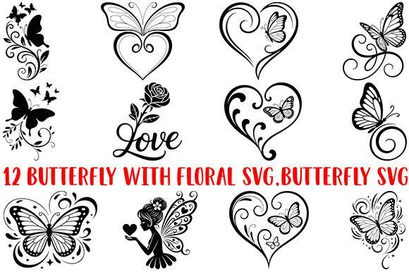 Butterfly with Floral SVG Bundle Review