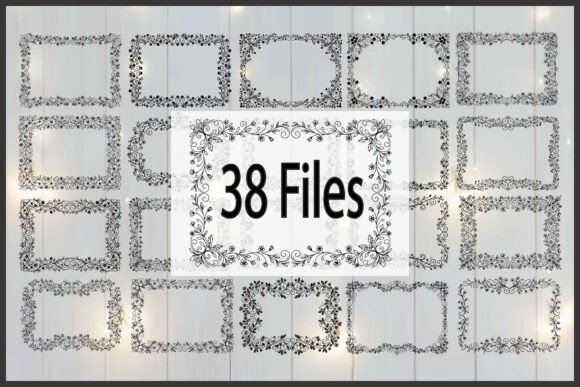 Rectangle Floral Frame Graphics and Freebies Review